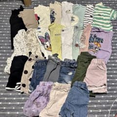 女の子　夏物　まとめ売りのサムネイル
