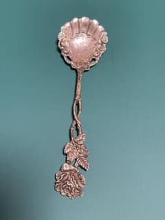 ドイツ純銀835✨アンティーク❤︎薔薇のスプーン✨ - メルカリ