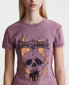 Acne Studios スカルプリント Tシャツ 半袖のサムネイル