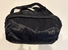 Y-3 ワイスリー GYM BAG 2WAYボストンバッグ 黒 - メルカリ