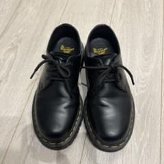 Dr. Martens ブラック レザーシューズのサムネイル