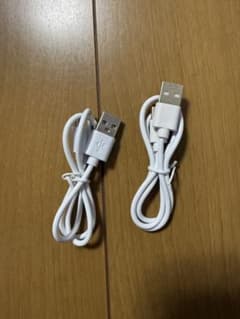 USB充電ケーブル　タイプc ホワイト 2本セットのサムネイル