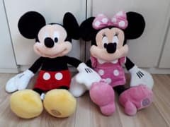 ミッキー&ミニー ぬいぐるみ ビッグサイズのサムネイル