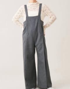 IENA LA BOUCLE ハイツイストウール 40sオーバーパンツ　38のサムネイル