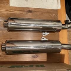 ZZR400 純正二本出マフラーのサムネイル