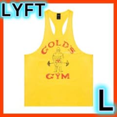 完売品】LÝFT × GOLD'S GYM タンクトップ イエロー L - メルカリ