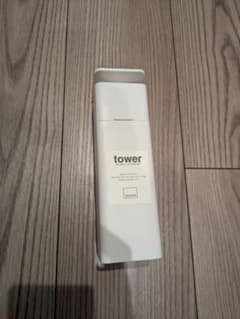 山崎実業 tower 片手で出せるディスペンサー ホワイトのサムネイル