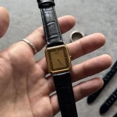 80s Vintage Seiko Dolce 腕時計 タンク 高級ゴールド - メルカリ