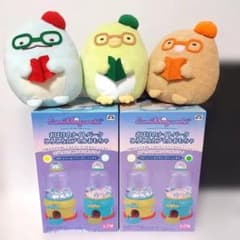すみっコぐらし おばけのナイトパーク ころころカプセルおもちゃ ぬいぐるみセット