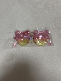 サングラス クマ型 ピンクのサムネイル