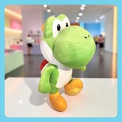 【美品】特大ヨッシーぬいぐるみスーパーマリオ任天堂ゲーセン景品Yoshi