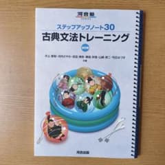 ステップアップノート30 古典文法トレーニング 改訂版 河合塾のサムネイル
