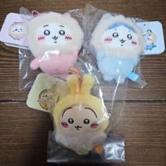 ちいかわ フッサフッサなパジャママスコット3個セットのサムネイル