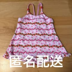 ベビー水着 女の子 いちご柄 ワンピース 100cm