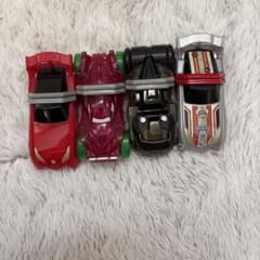 仮面ライダー ミニカー 4台セット