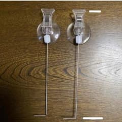 吸盤式クリップハンガー 2個セットのサムネイル
