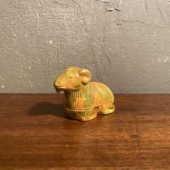 京焼 清水焼 東哉 山羊香合 茶道具 置物 コレクション ヤギ オブジェ 京焼 清水焼 東哉 山羊香合 茶道具 置物 コレクション ヤギ オブジェ