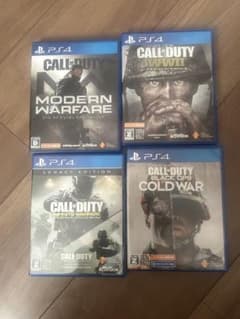 PS4 Call of Duty 4本セット まとめ売りのサムネイル