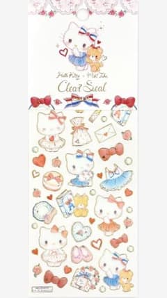 Hello Kitty × Miki Takei クリアシール ステッカーのサムネイル