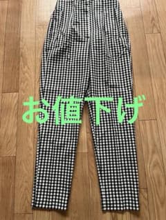 ZARA チェック柄パンツのサムネイル
