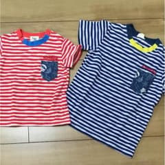 Tシャツ ペア おそろい 90 120 ドンキージョシーのサムネイル
