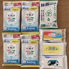 ビオレu除菌やわらかウェットシート10枚×4個おまけ(10枚入り×4個)付きのサムネイル