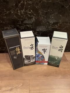 【セット値下げ！55,000】白州・響・山崎 山崎梅酒　4本セット セット値下げ！55,000】白州・響・山崎 山崎梅酒 4本セット - メルカリ