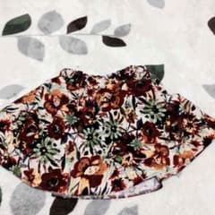花柄♡厚手スカートのサムネイル