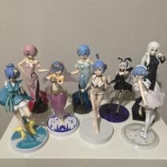 リゼロ フィギュア8体セット レム ラム エキドナ