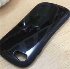 iFace  iPhone7用 ブラックのサムネイル