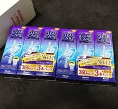 クリアケア clear care 6本セットのサムネイル