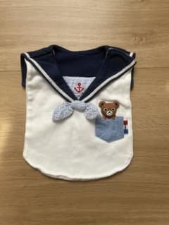 【美品】ミキハウス セーラー襟スタイ くまのサムネイル