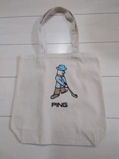 早い者勝ち週末限定価格！PING ピン　トートバッグ！のサムネイル