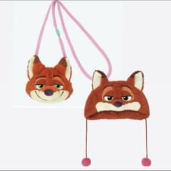 【4個セット】ファンキャップ ショルダーバッグ ニック ジュディ ズートピア ファンキャップ、ショルダーバッグなど！東京ディズニーランド