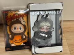 POPMART スカルパンダ XG LABUBU ラブブ パンプキン 2点セットのサムネイル