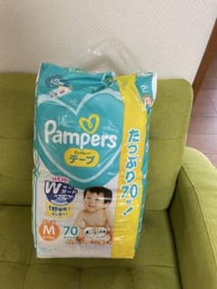 専用！パンパース オムツ テープMのサムネイル