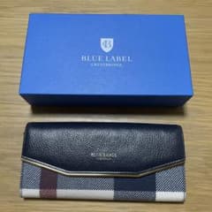 BLUE LABEL ブルーレーベル メタルライン 長財布 - メルカリ