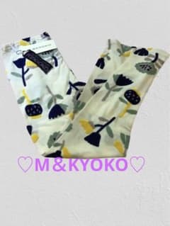 【新品】M.&KYOKO 佐藤繊維 総柄レギンス パンツ 日本製 新品】M.&KYOKO 佐藤繊維 総柄レギンス パンツ 日本製 - メルカリ