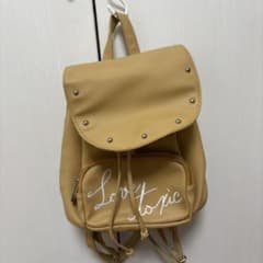 Love toxic リュック ベージュのサムネイル