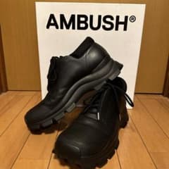 AMBUSH ブラック ダービーシューズ、スニーカーのサムネイル