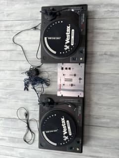 送料込み！!!本当の最終値下げ‼︎ vestax ターンテーブルとミキサーのセットのサムネイル
