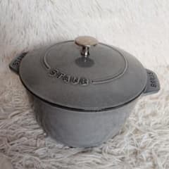 美品】STAUB ラ ココット de GOHAN カンパーニュLグレー - メルカリ