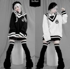 Dimmoire 学園セーターwhite - メルカリ