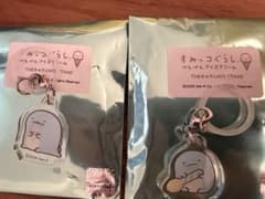스미코구라시 펜펜 아이스크림 아크릴 키링 도마 2종 세트