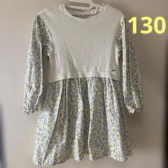 長袖ワンピース プティマイン　130㎝のサムネイル