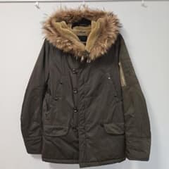 junhashimoto フード付きミリタリージャケットのサムネイル