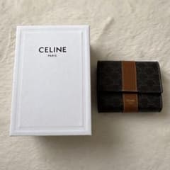 CELINE 二つ折り財布 トリオンフキャンバスのサムネイル