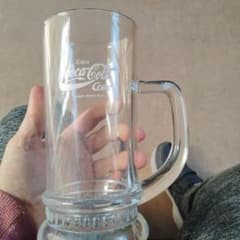 Coca-Cola ガラス製ジョッキ 約350ml　3本セットのサムネイル