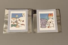 ポケピース ロフト 購入特典 証明写真シール ヒバニー モクロー ニャスパーのサムネイル