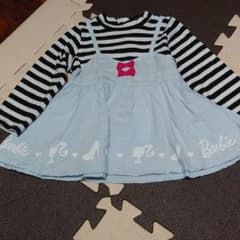 おくえりサマ専用　バービー　90　ロンT　チュニックワンピのサムネイル